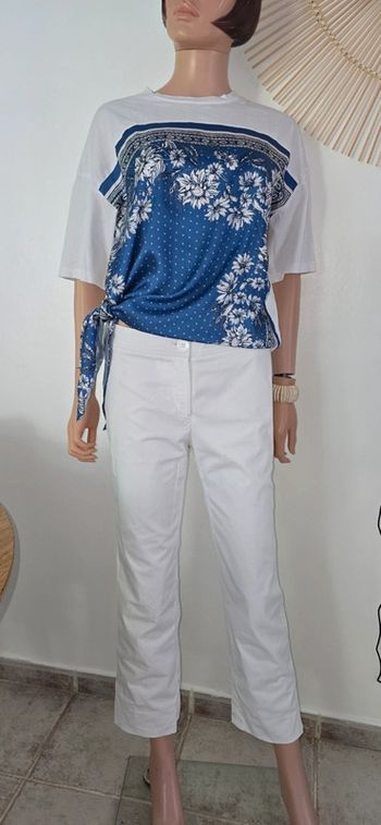 Pantalon Burberry London Blanc  avec étiquettes