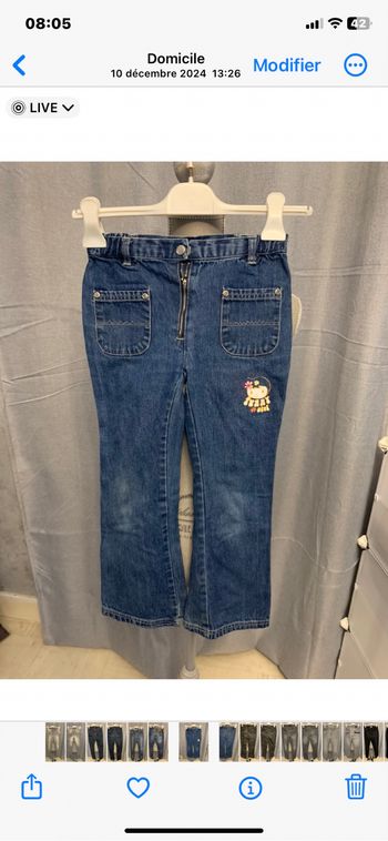Jean taille 8 ans
