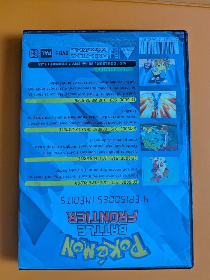DVD pokemon : Batlle Frontier Volume 5 - photo numéro 2