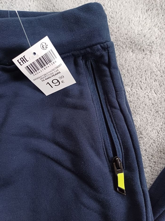 Pantalon survêtement bleu marine - Z - photo numéro 4