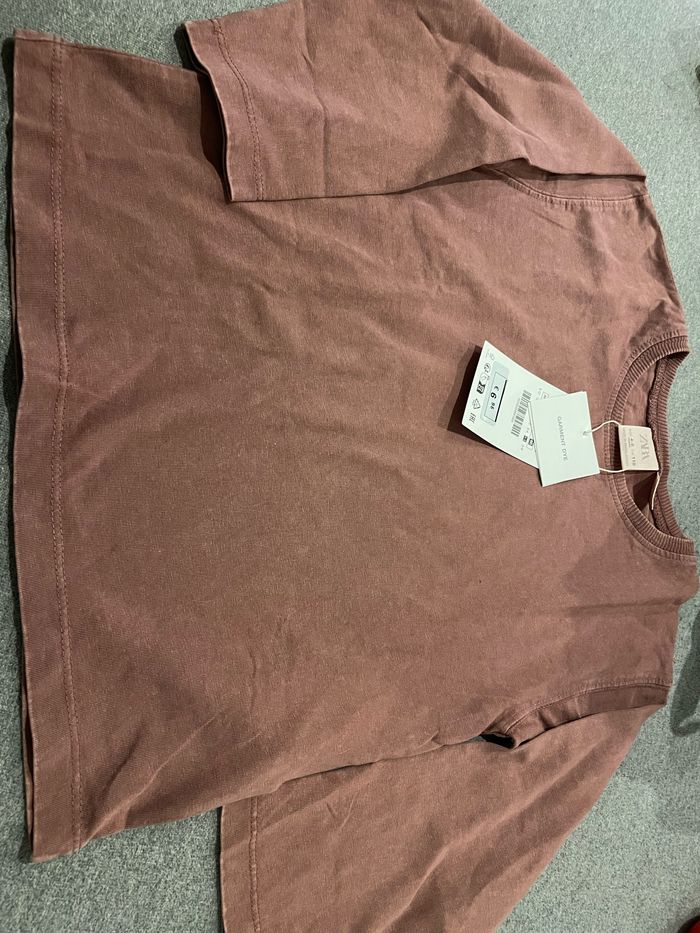 Tee shirt manche longue Zara