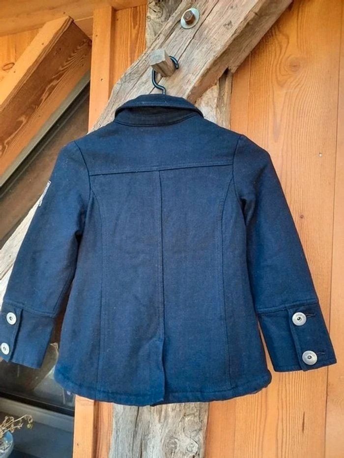 Caban manteau chaud, marine Okaïdi, 8 ans - photo numéro 6