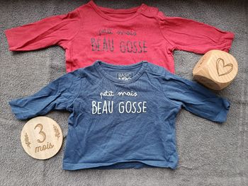 Tee-shirts 3 mois 