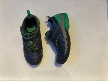 Chaussures randonnée imperméables crossrock vertes taille 33