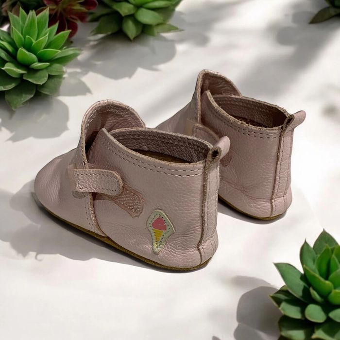 Chaussons en cuir souple - photo numéro 2