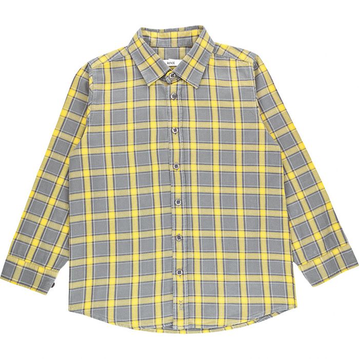 Chemise à manches longues 6 ans en coton Knot