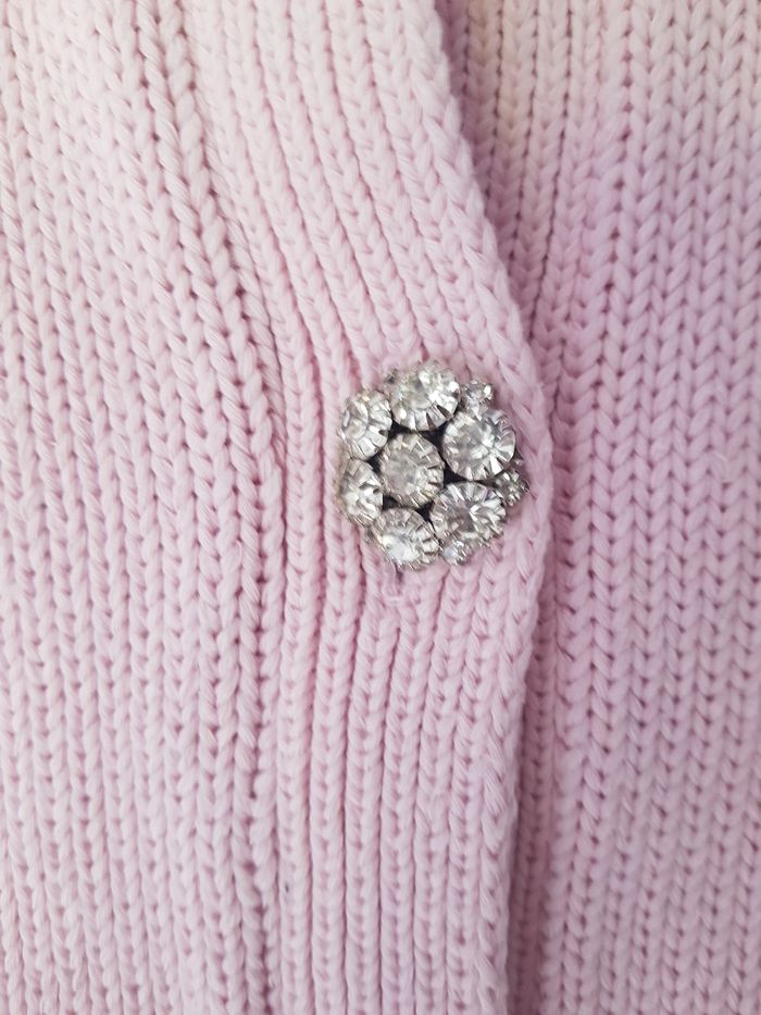 Magnifique cardigan rose pâle taille 38 Zara - photo numéro 6