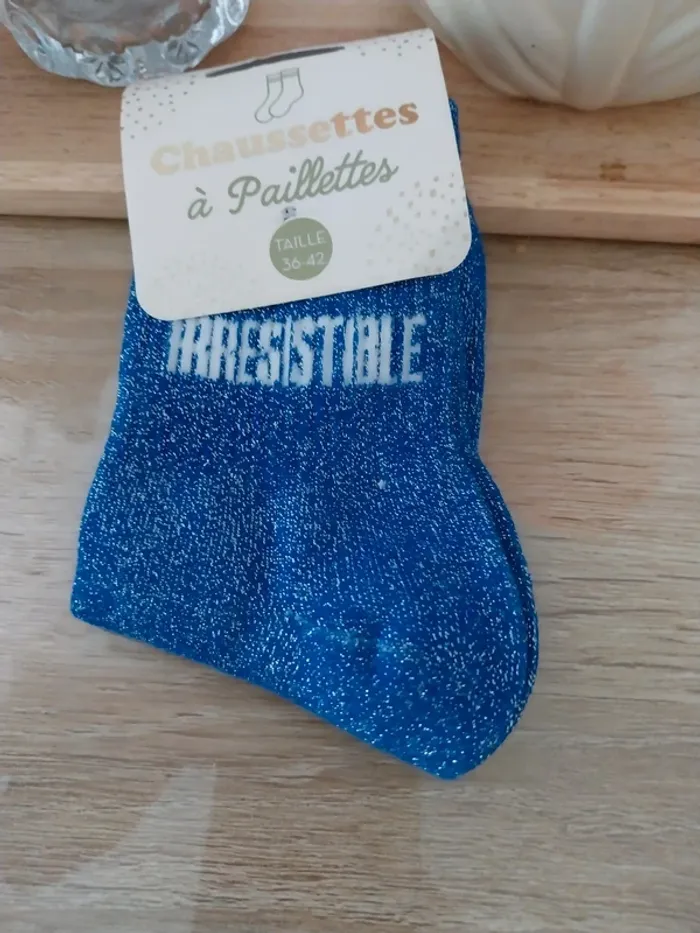 Chaussettes à paillettes Irrésistible