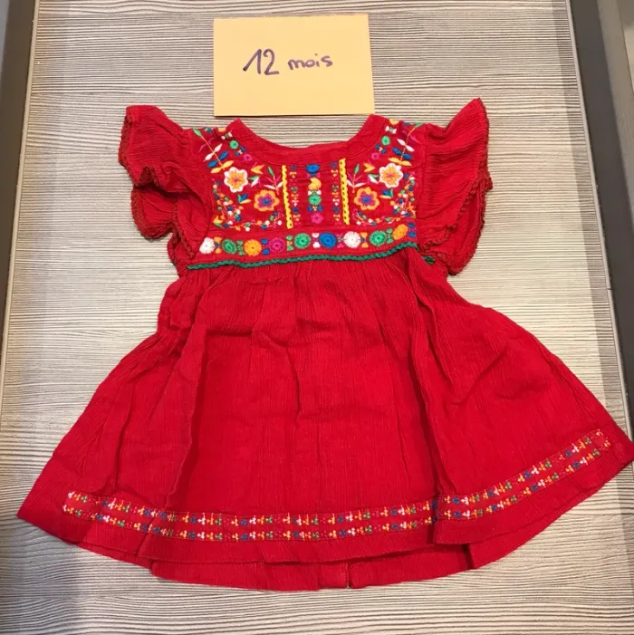 Robe manches courtes Sergent Major 12 mois