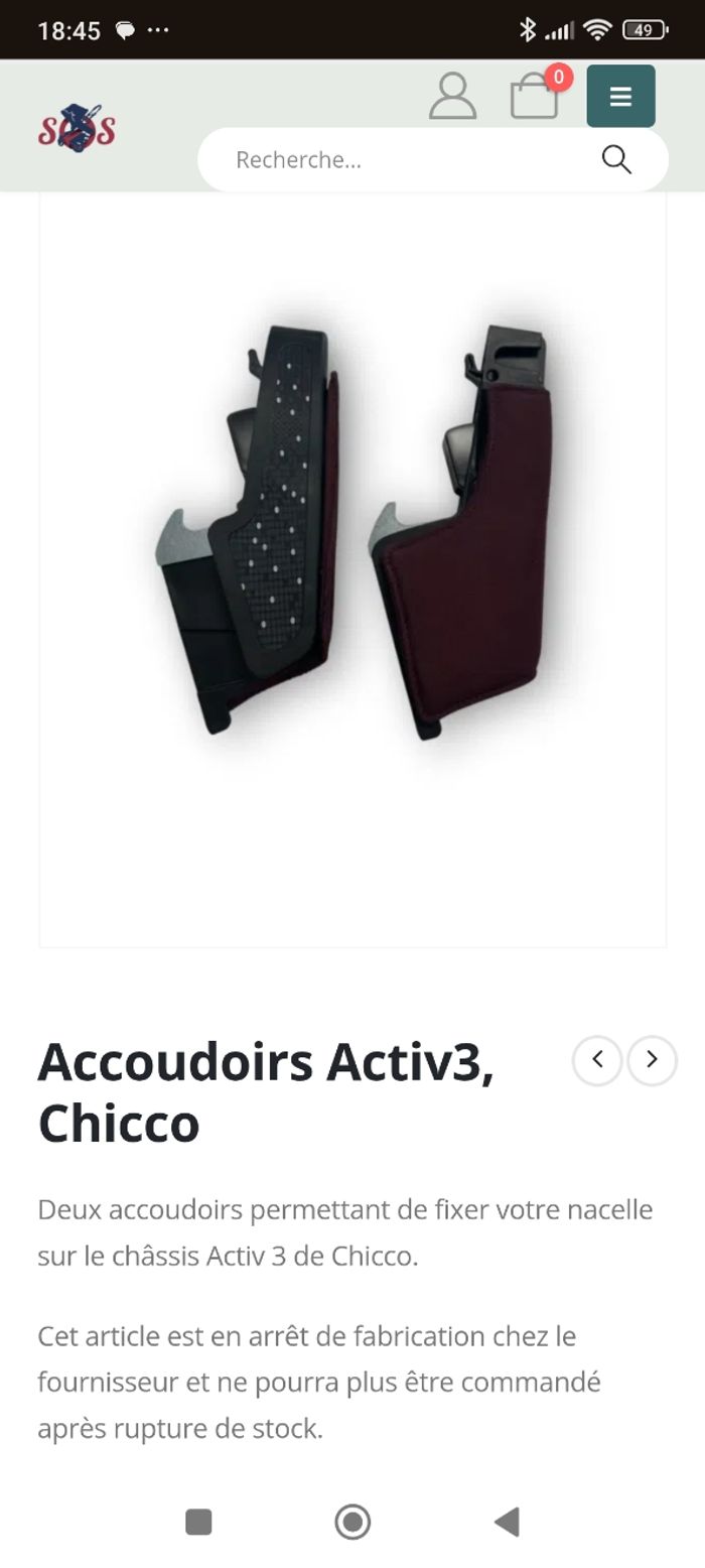 Recherche adaptateur Chicco - photo numéro 2