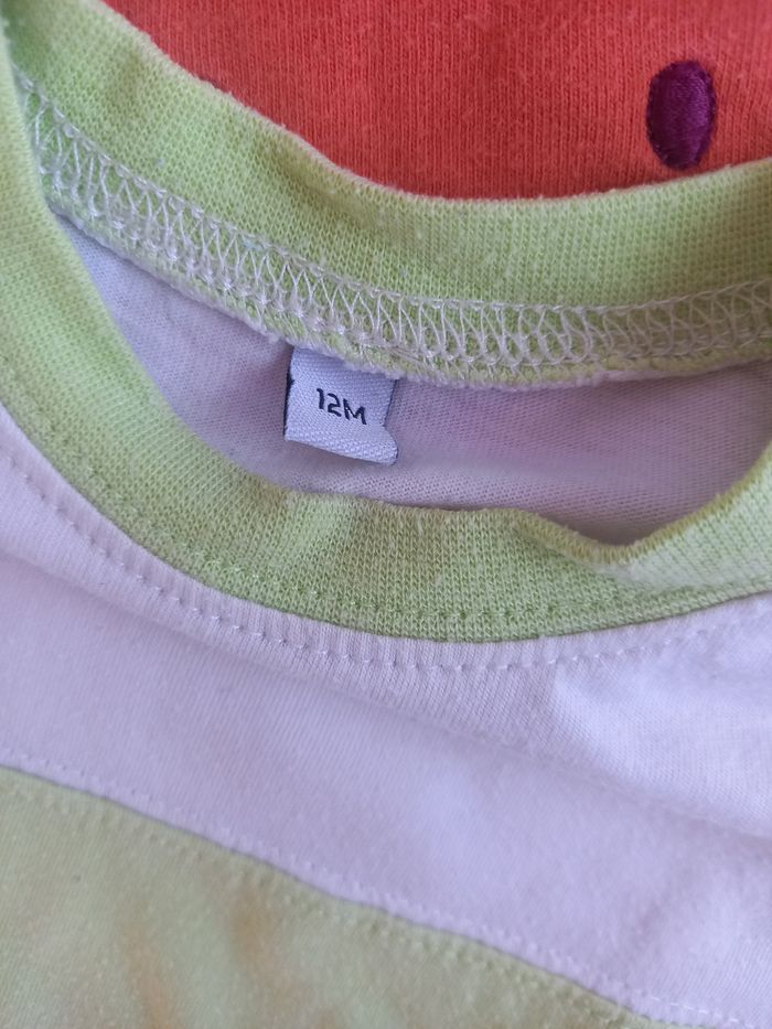 Lot de 4 t-shirts 12 mois - photo numéro 3