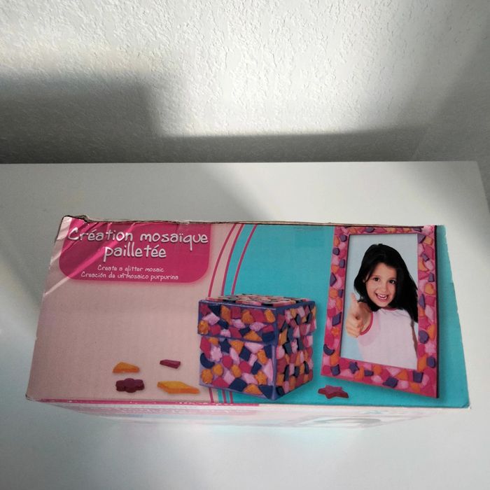 Création mosaïque pailletée - neuf - photo numéro 3