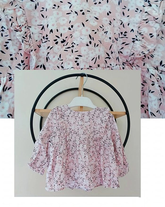 12 mois blouse Gémo