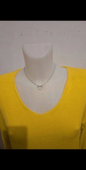 Magnifique collier neuf en acier inoxydable