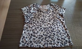 T-shirt léopard