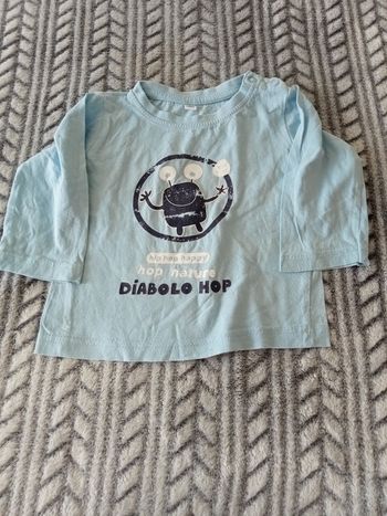 T-shirt manche longue 9 mois