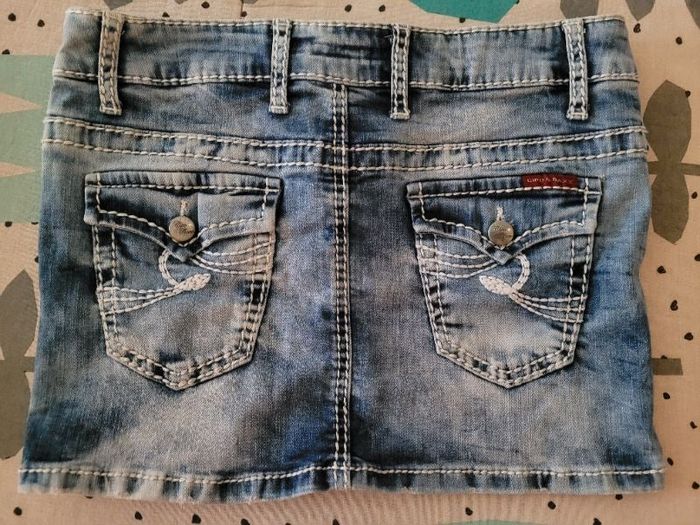 Mini jupe jean
