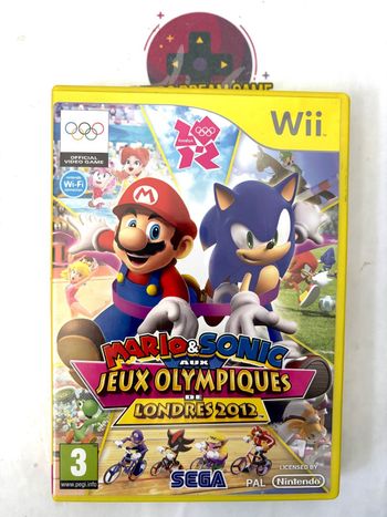 Mario et sonic aux JO de Londres 2012 pour WII