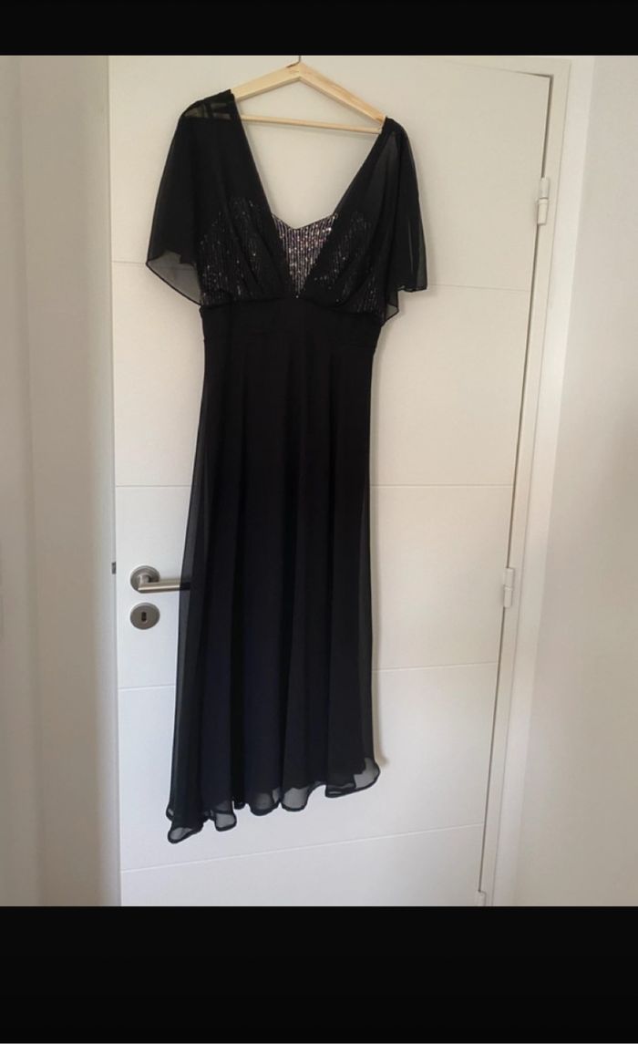 Robe de mariage noire