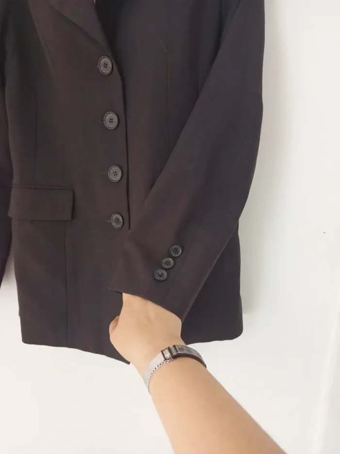 Blazer long chic femme - photo numéro 3