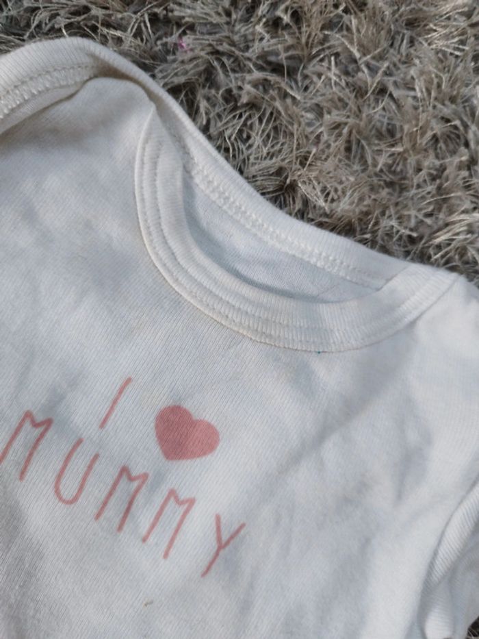 Lot de 4 body manches courtes bébé fille taille 6 mois été - photo numéro 10