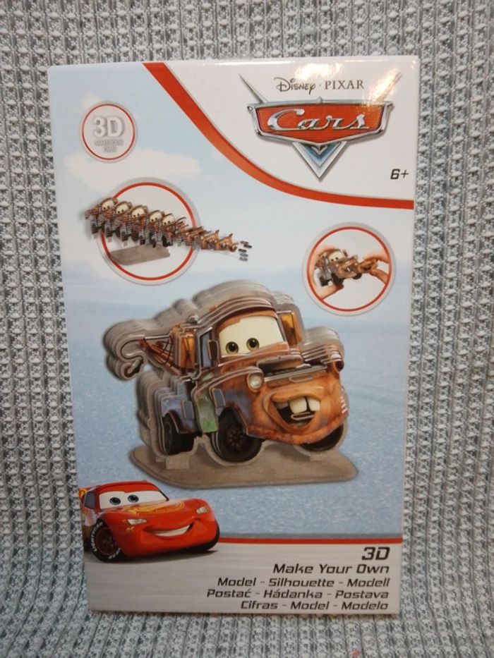Kit 3D "Martin" Cars - Disney Pixar