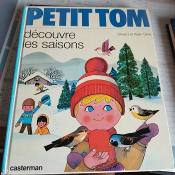 Livre  petit Tom découvre les saisons