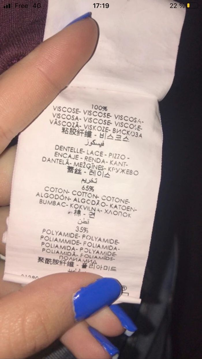 Haut bordeau 👚 - photo numéro 4