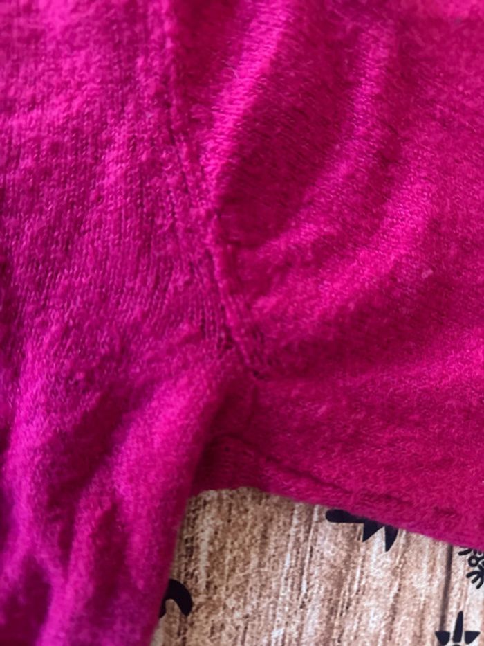 Pull rose fuchsia femme - photo numéro 7