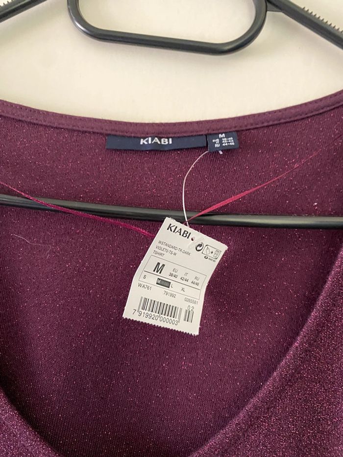 T-shirt Kiabi Taille M - photo numéro 3