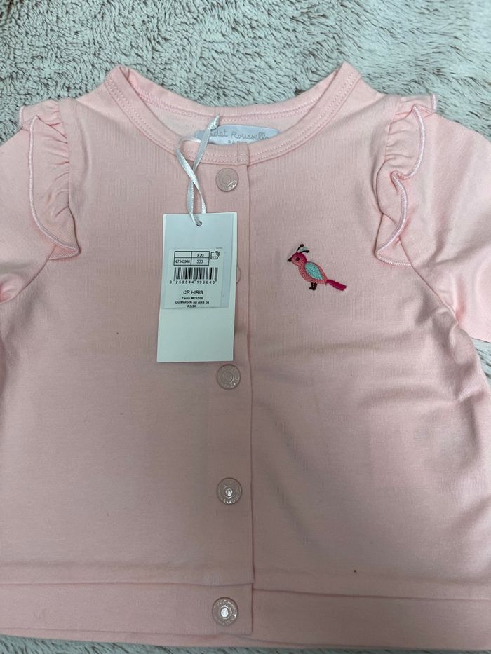 Cardigan sweat rose - Cadet Rouselle - Neuf - photo numéro 4