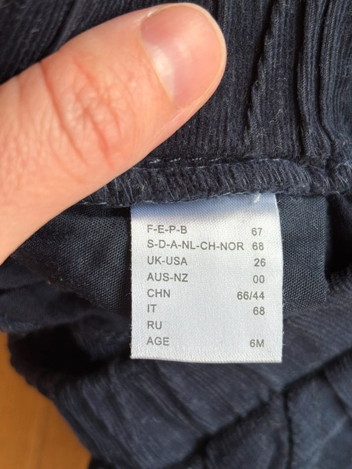 Short en velours R mini 6 mois neuf - photo numéro 6