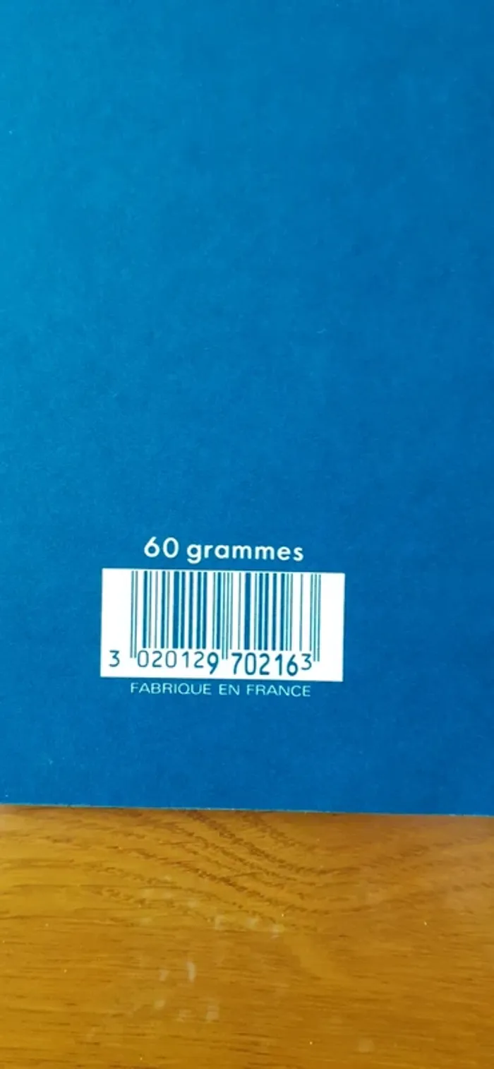1 cahier neuf - photo numéro 2