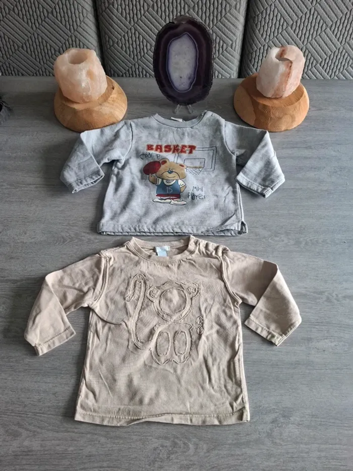 Lot de 5 T-shirt taille 18 mois - photo numéro 3