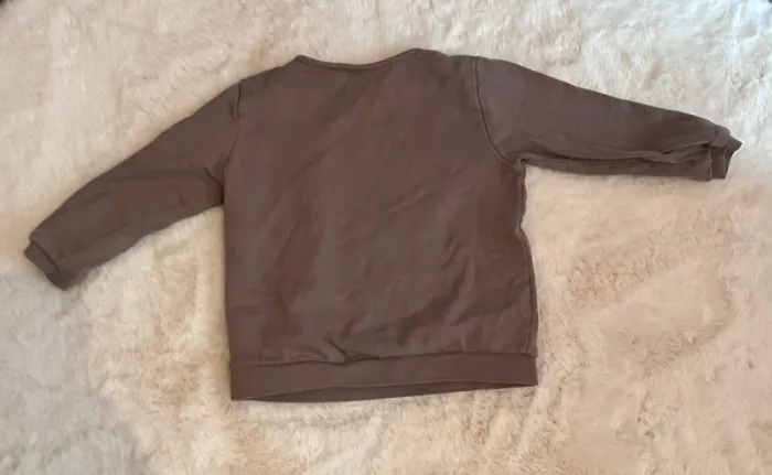 Pull/sweat-shirt C&A Baby - Taille 12-18 mois - 86 cm - Marron - photo numéro 3