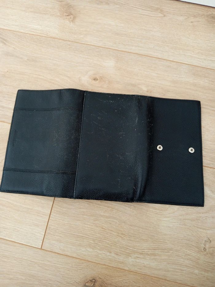 Portefeuille cuir noir isotoner - photo numéro 5