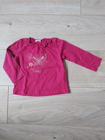 Tee-shirt manches longues fille Gémo 18 mois (78)