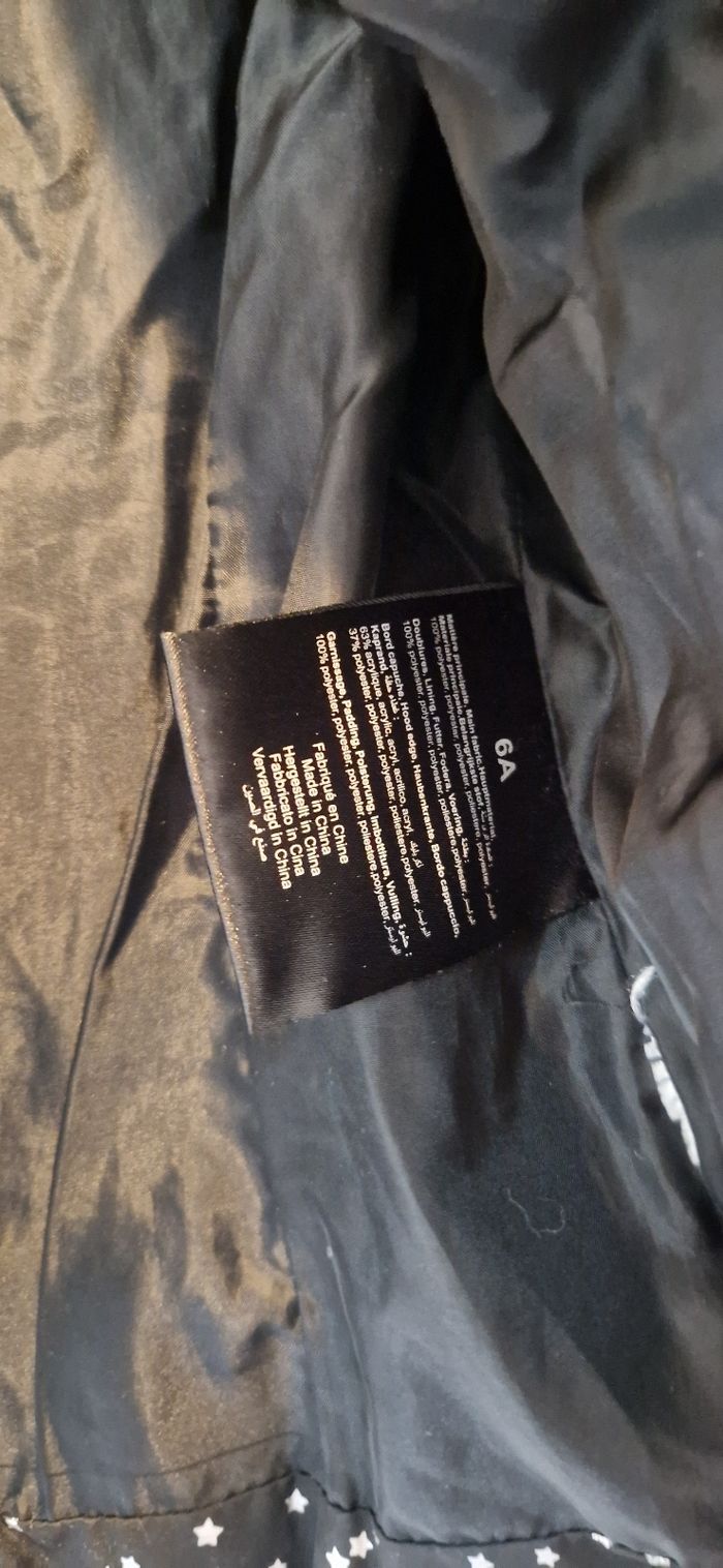 Blouson noir avec motif miraculous 6 ans - photo numéro 10