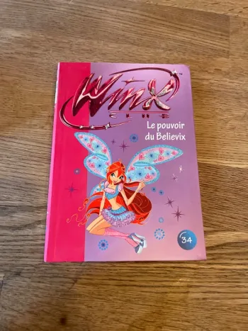 Livre La bibliothèque Rose Winx Club Numéro 34 Le pouvoir du Believix