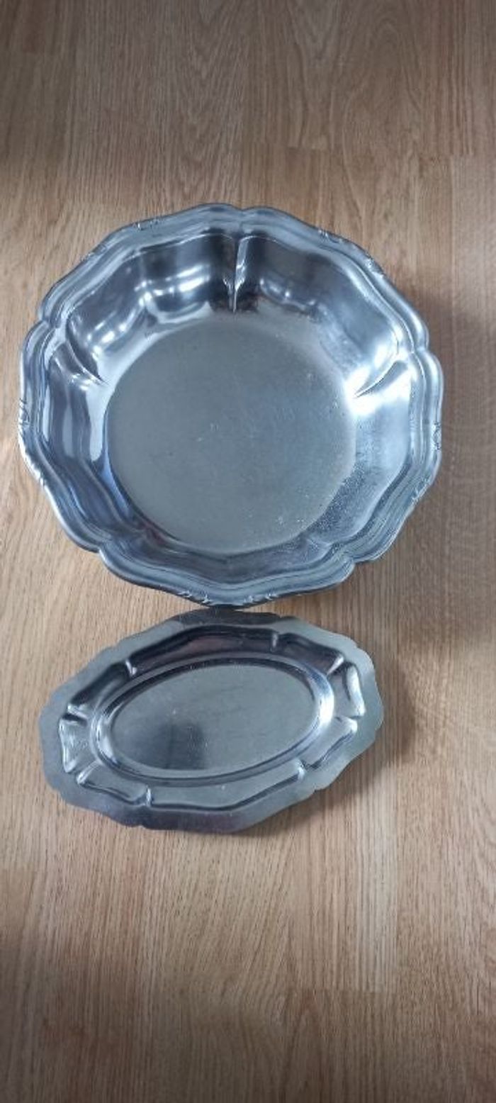 Lot de 2 plats