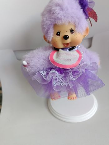 Monchhichi violet neuf