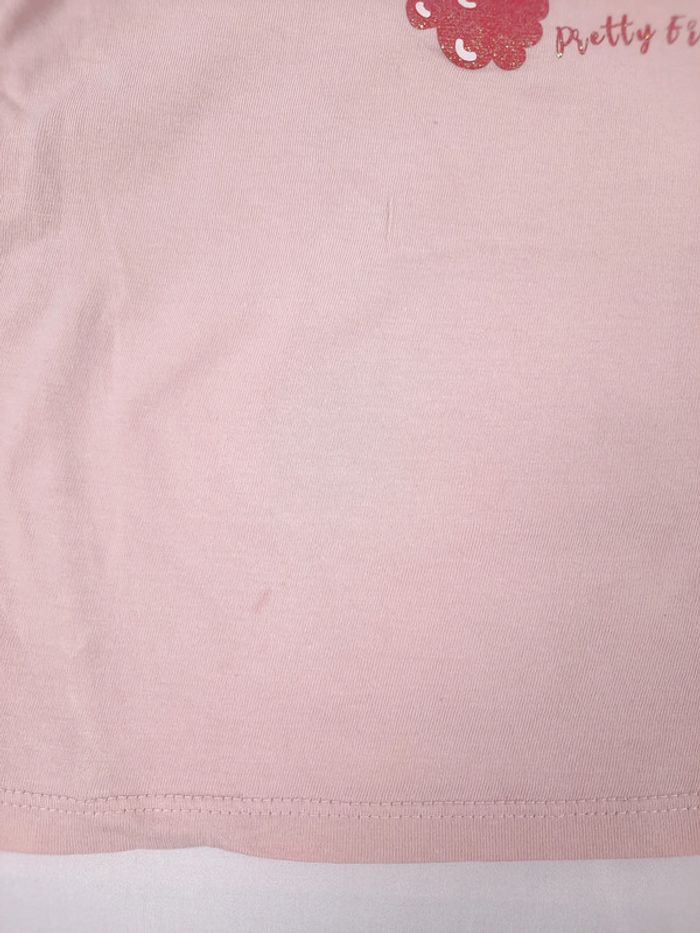 Tee shirt manches courtes, fille, 5 ans, Kiabi - photo numéro 2