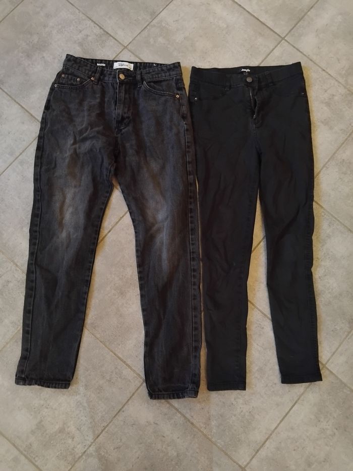 Lot 2 jeans noir