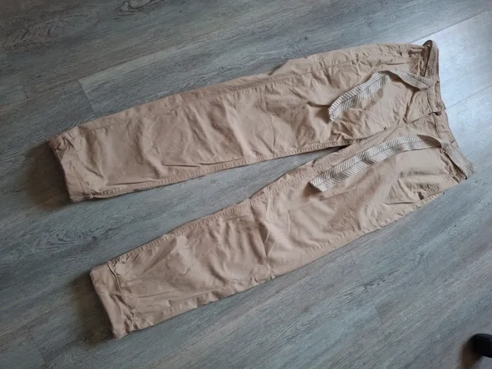 Pantalon femme beige - photo numéro 2