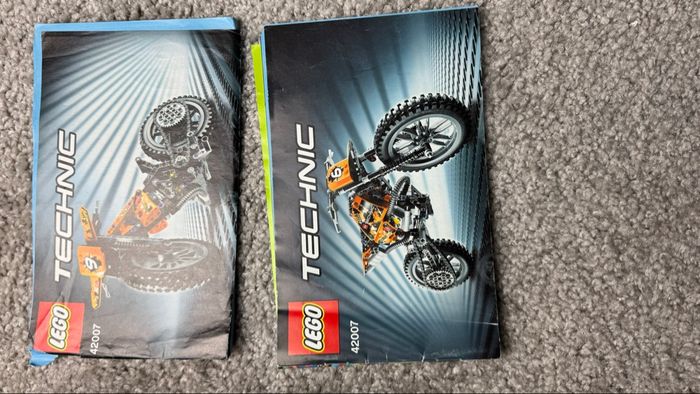 Lego technic 42007 moto cross bike - photo numéro 5