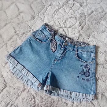 Short brodé 14 ans 🌹 Verbaudet 🌹 très bon état