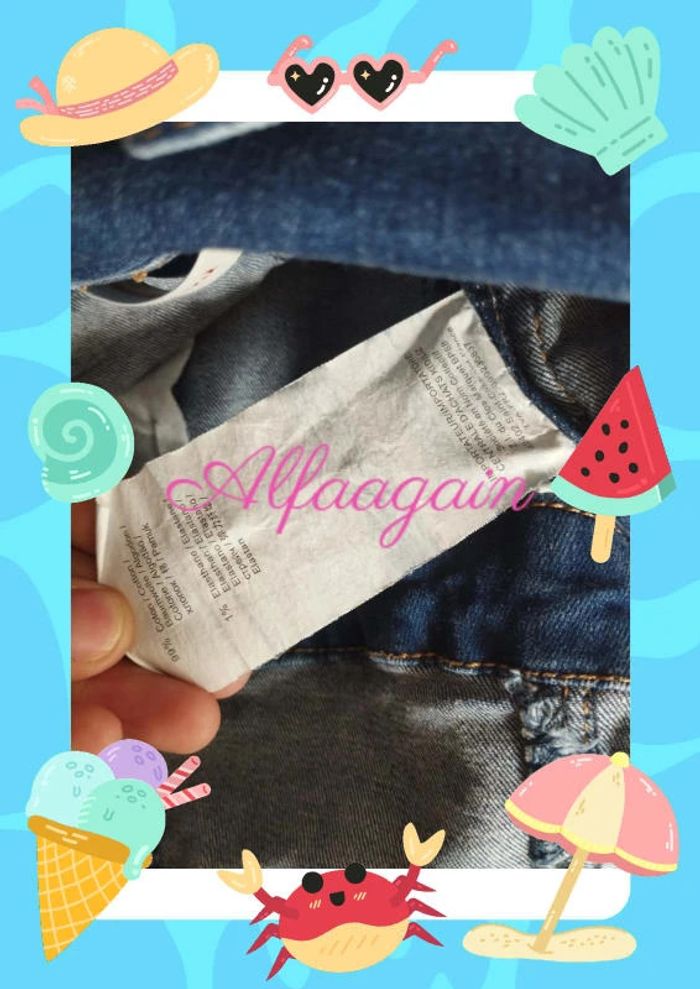 Salopette jean catimini 8ans - photo numéro 6