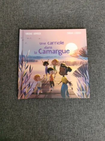 Une carriole dans la Camargue