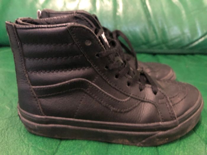 Vans montante cuir - photo numéro 2