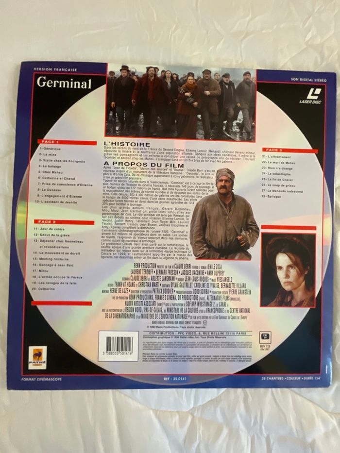 Laser Disc - Germinal - photo numéro 2